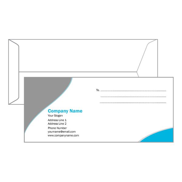 Custom Professional  Envelope Design