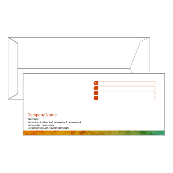 Custom Premium  Envelope Design