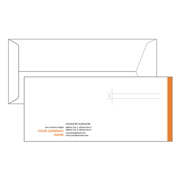 Custom Professional  Envelope Design