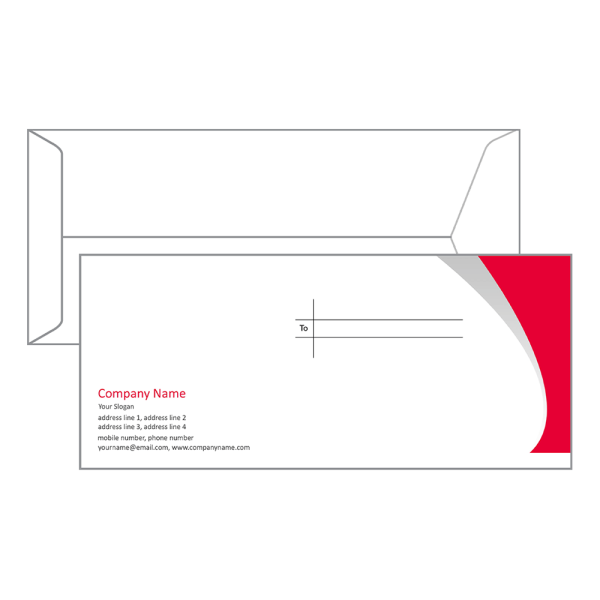 Custom Premium  Envelope Design