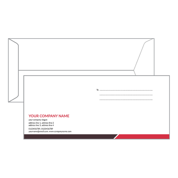 Custom Simple Envelope Design