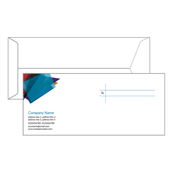 Custom Professional Envelope Design