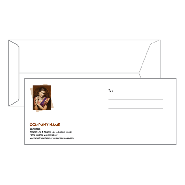 Custom Jewellery Envelope Design