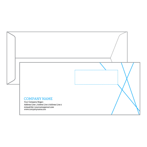 Custom Professional Envelope Design