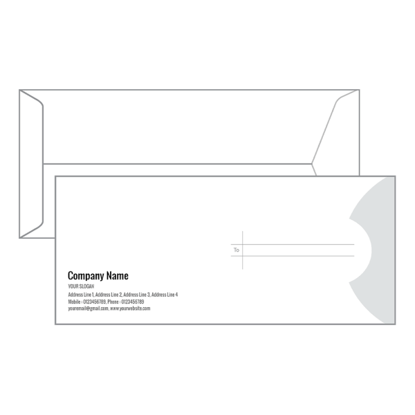 Custom Advocate Envelope Design