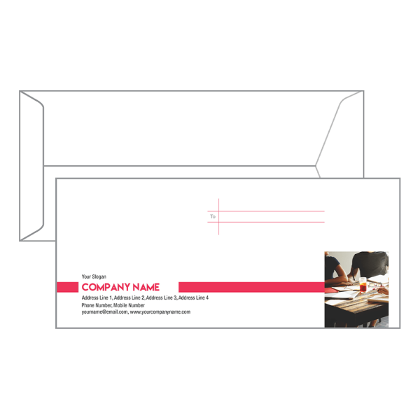Custom Consultancy  Envelope Design