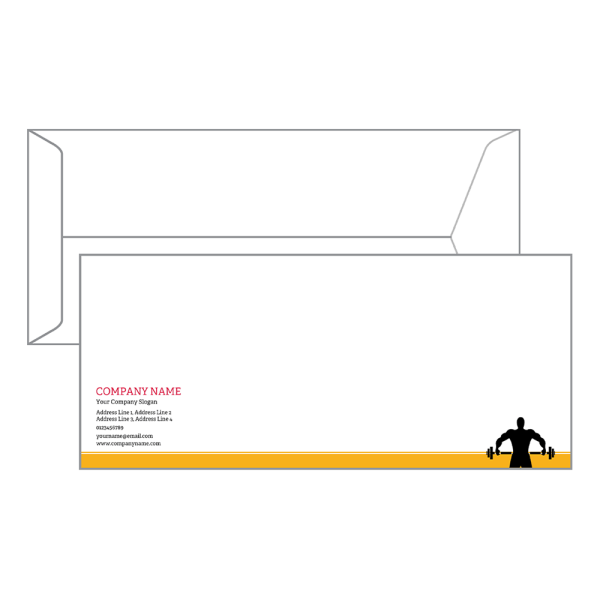 Custom Gym Envelope