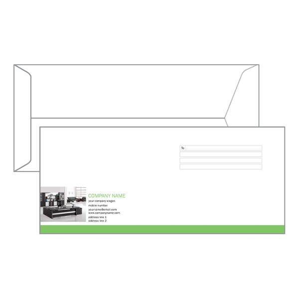 Custom Corporate Envelope