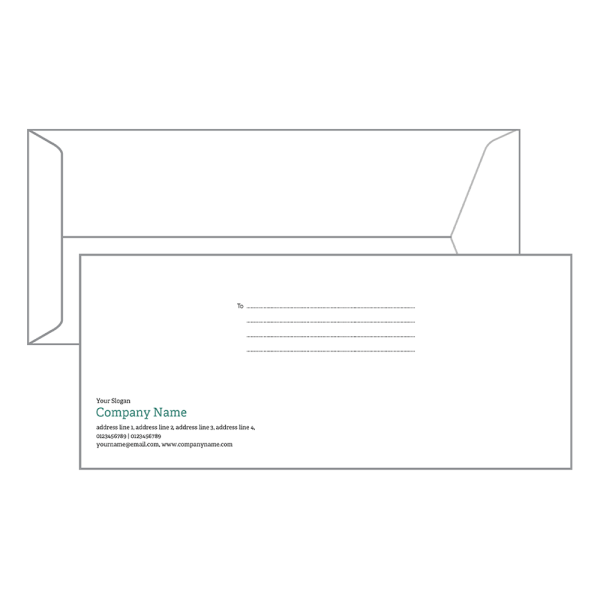 Custom Architect Envelope