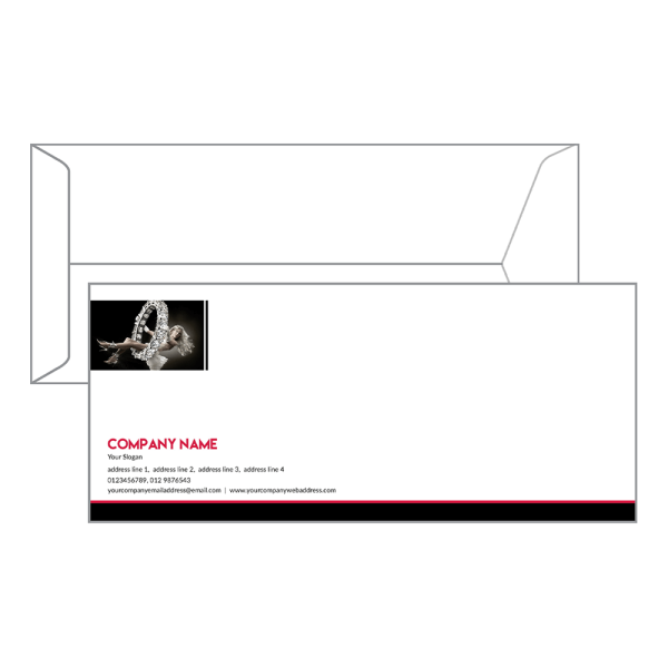 Custom Textiles Envelope