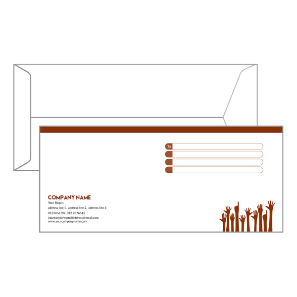 Custom Company Envelope