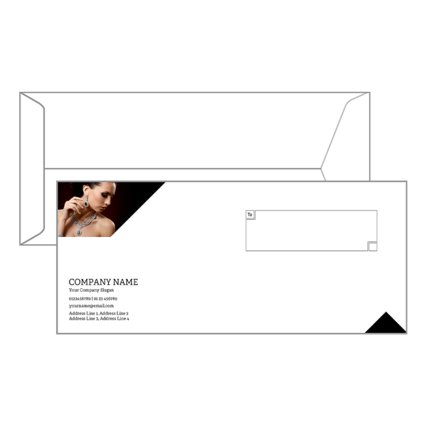 Custom Yellow Envelope