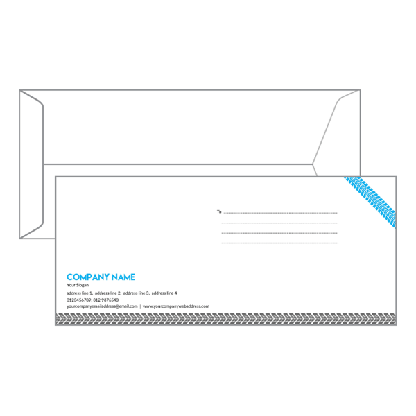 Custom Tyre Dealers Envelope