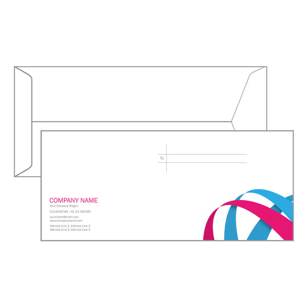 Custom Fitness Center Envelope