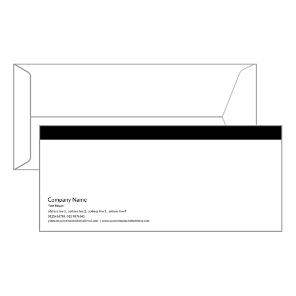 Custom Elegant Envelope