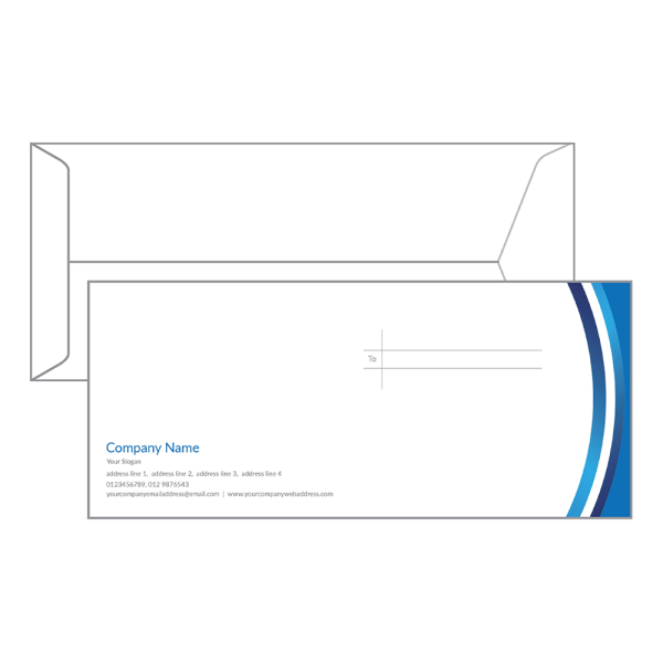 Custom College Envelope