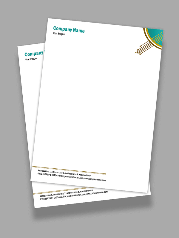 Custom Premium Letterhead Design