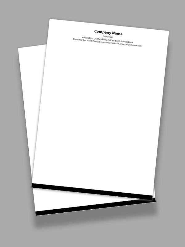 Custom Doctor  Letterhead Design