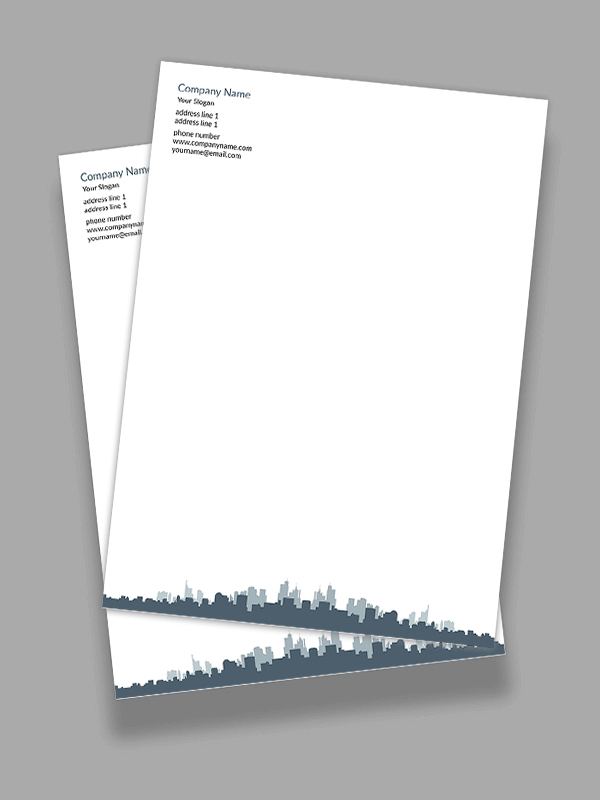 Custom Consultancy  Letterhead Design