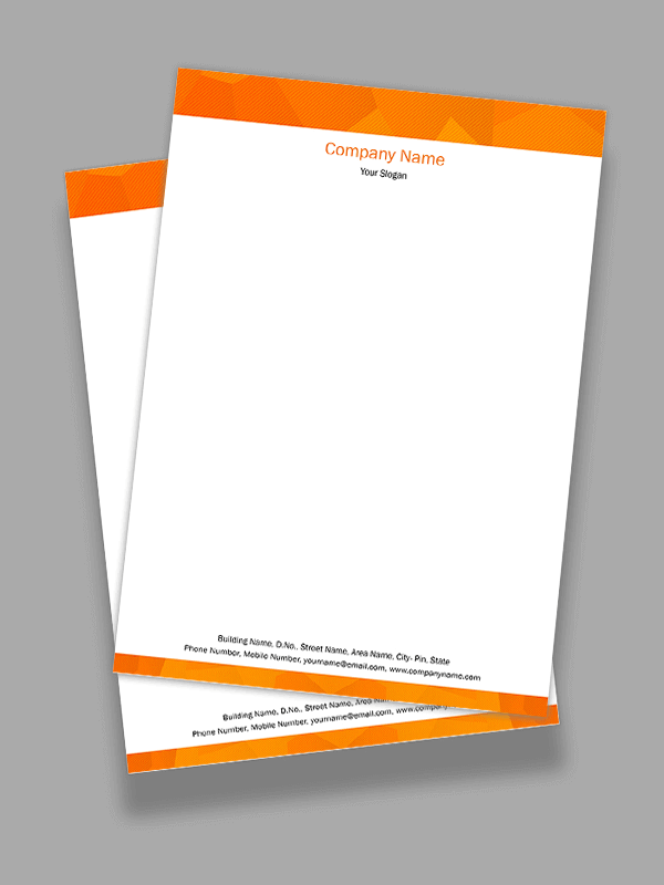 Custom Premium Letterhead Design