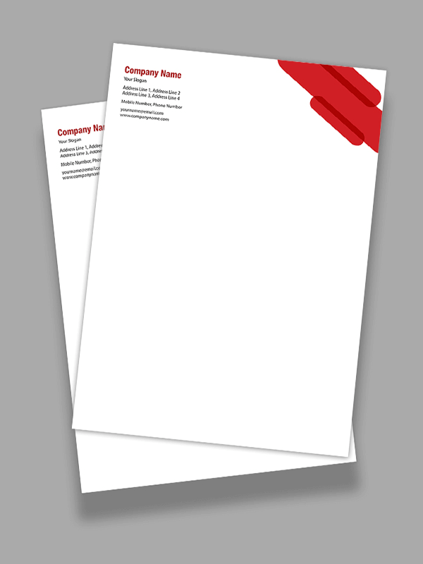 Custom Professional Letterhead