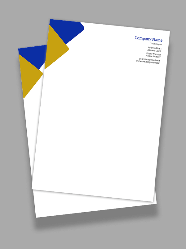 Custom Electrician Letterhead