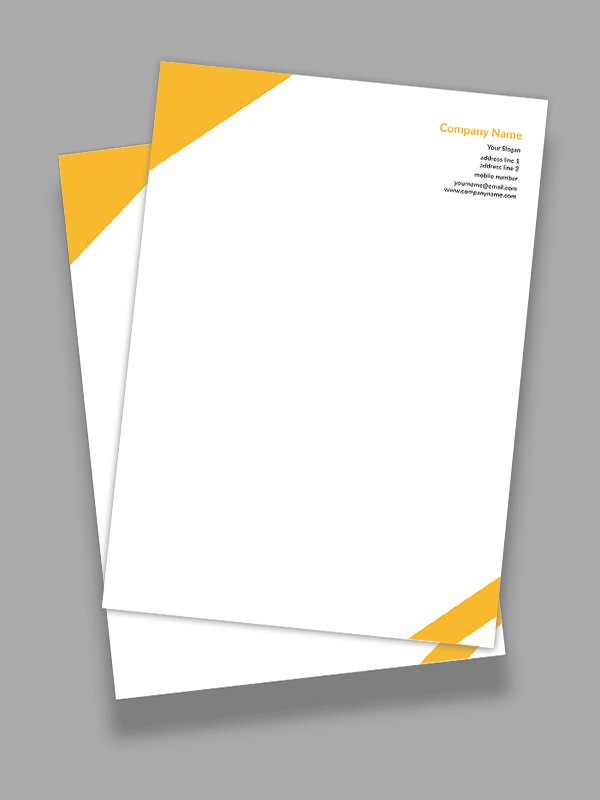 Custom Consultancy Letterhead