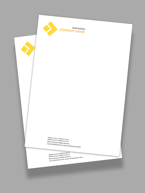 Custom Web Letterhead