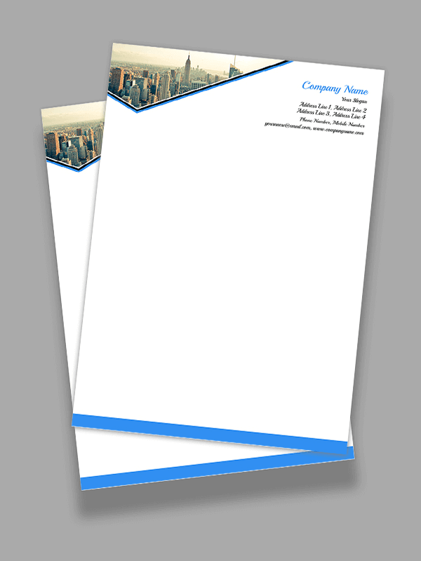 Custom Proffessional Letterhead