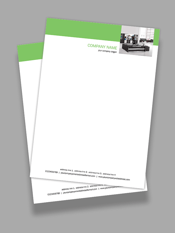 Custom Corporate Letterhead