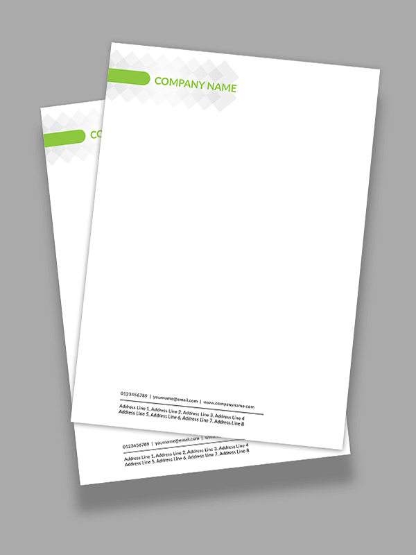 Custom Executive Letterhead