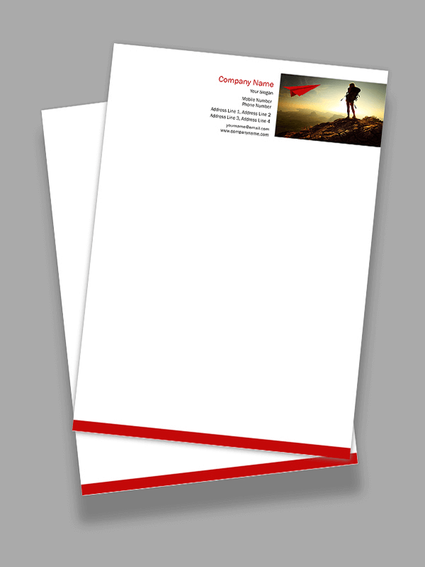 Custom Education Letterhead