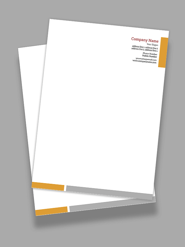 Custom Consultancy Letterhead