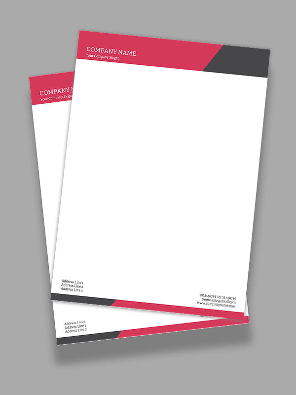 Custom Custom Letterhead