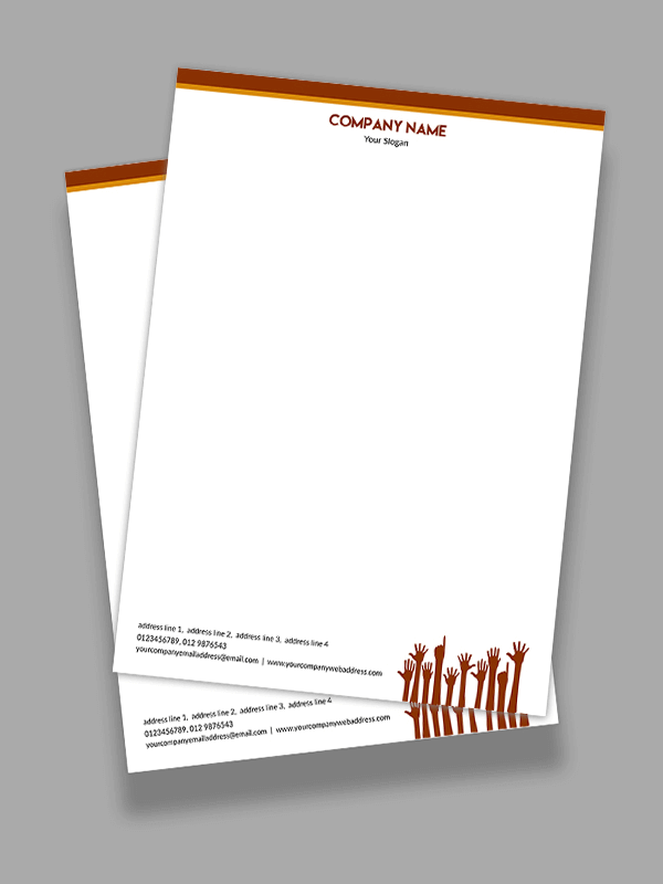 Custom Company Letterhead