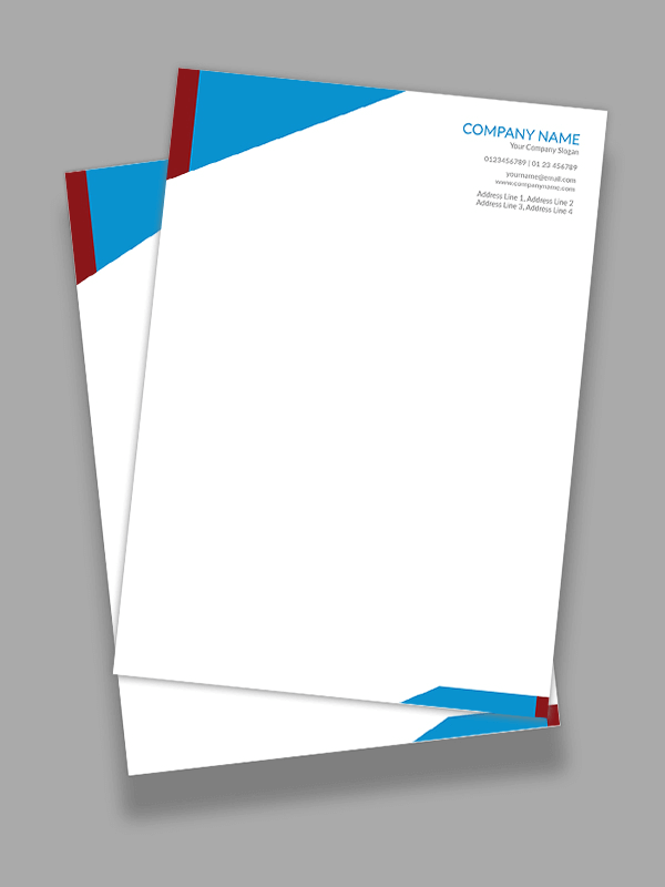 Custom Content Letterhead