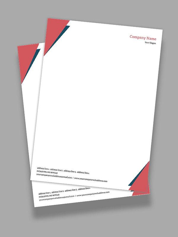 Custom Builder Letterhead