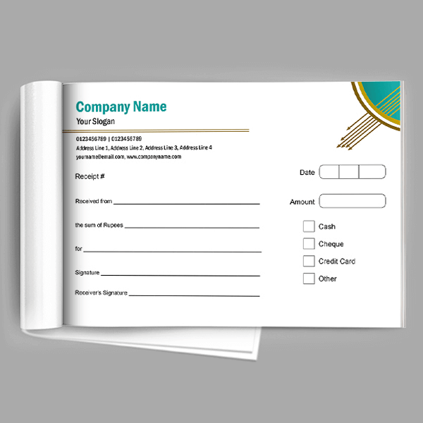 Custom Premium Receipt Design