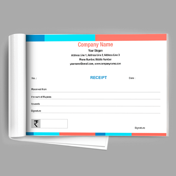 Custom Professional Receipt Design