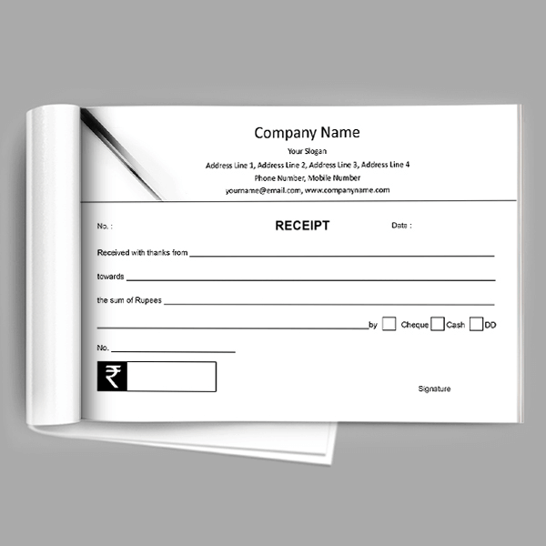 Custom Advocate Receipt Design