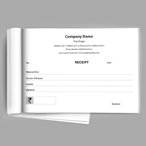 Custom Doctor  Receipt Design