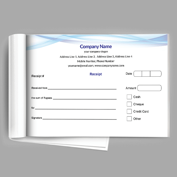 Custom IT Company  Receipt Design
