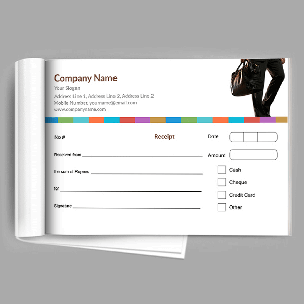 Custom Professional Receipt Design