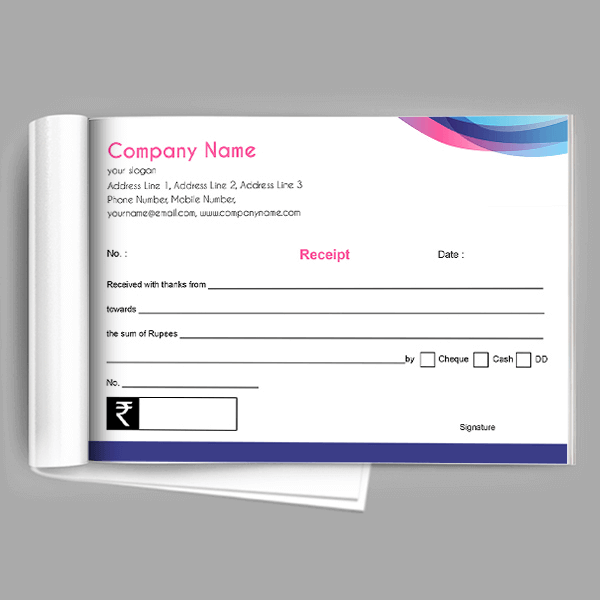 Custom Premium Receipt Design