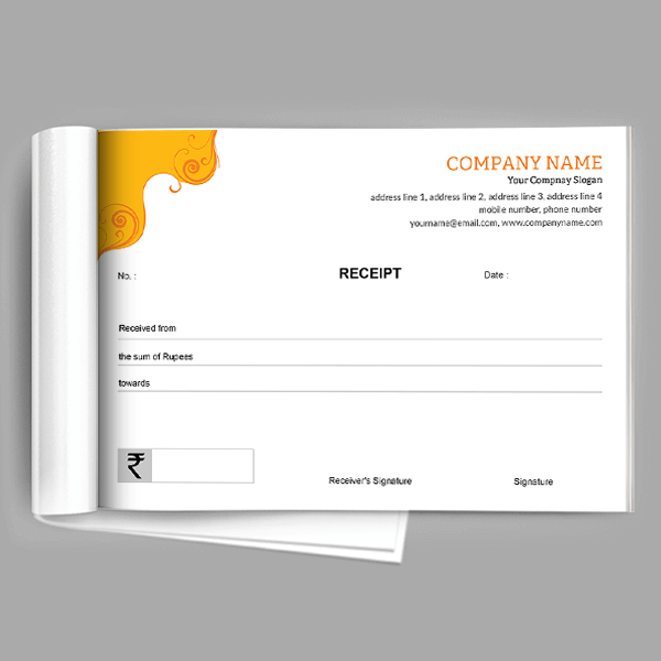 Custom Premium Receipt Design
