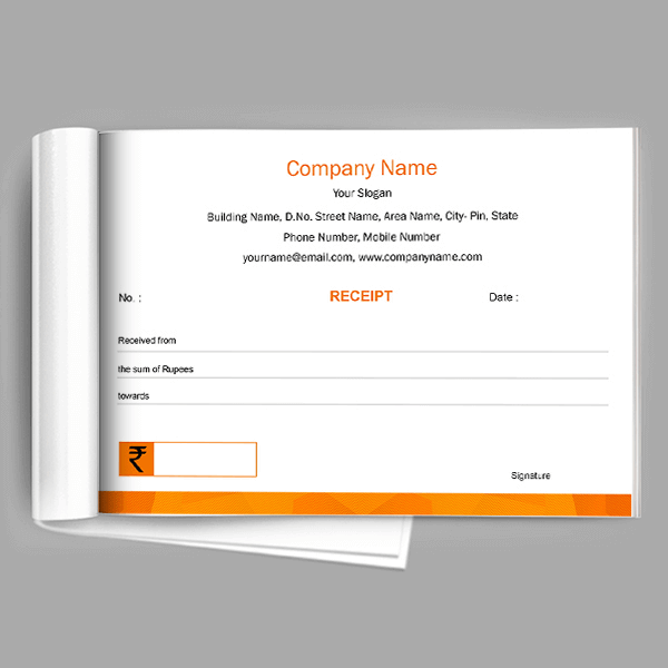 Custom Premium Receipt Design