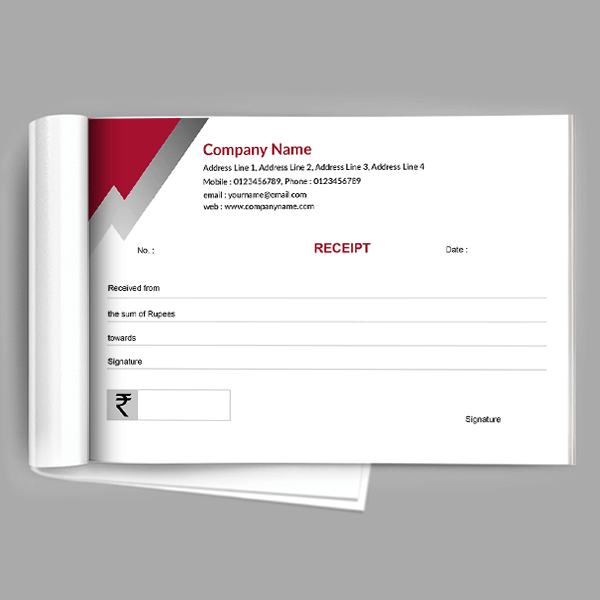 Custom Premium Receipt Design