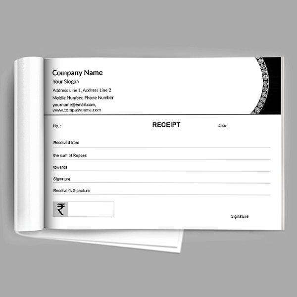 Custom Premium Receipt Design