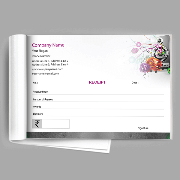 Custom DJ Receipt Design