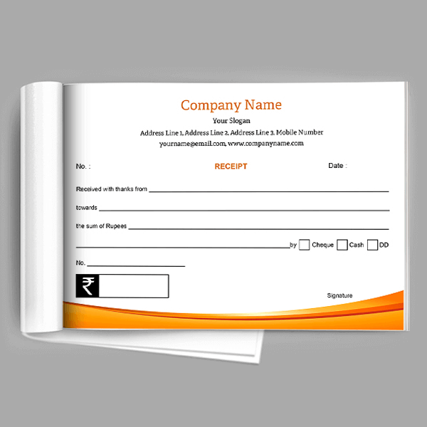 Custom Premium Receipt Design